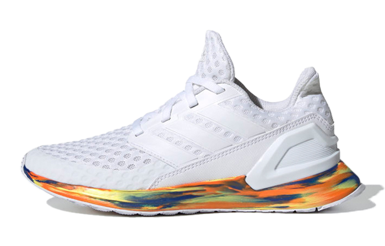 Детские кроссовки adidas Rapidarun run J (бело-синие)