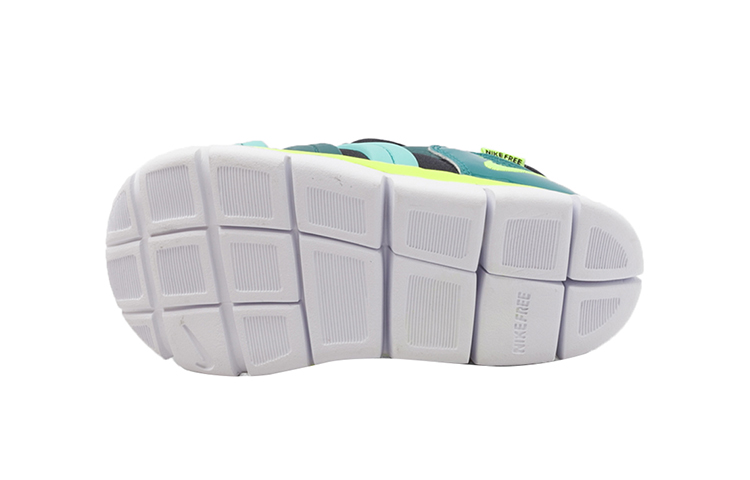 Кроссовки Nike Dynamo Free (зелено-черно-желтые) — Зелёный / чёрный / жёлтый — фото 5