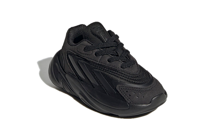 Детские кроссовки adidas Ozelia (черные) — Чёрный — фото 5