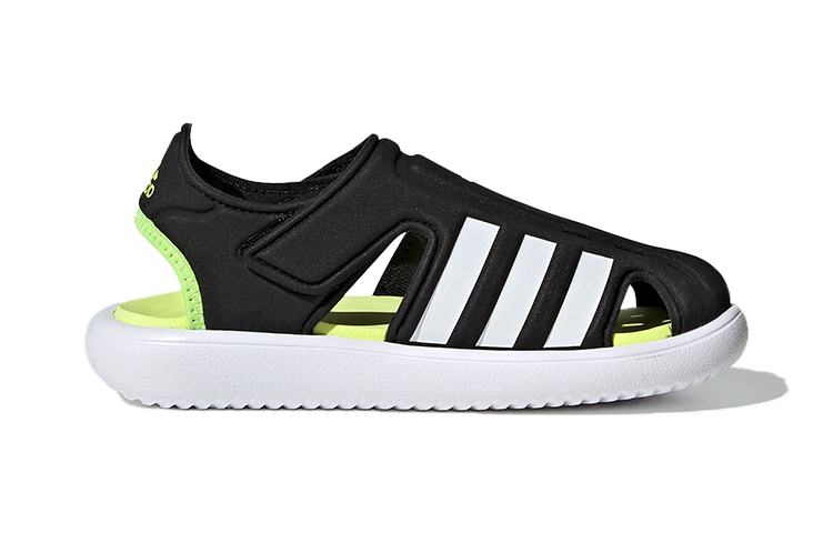 Детские сандалии adidas Water Sandal C (черно-белые) — фото 2