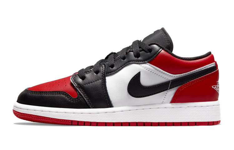 Кроссовки Jordan JordanAir Jordan 1 Low (черно-красные)