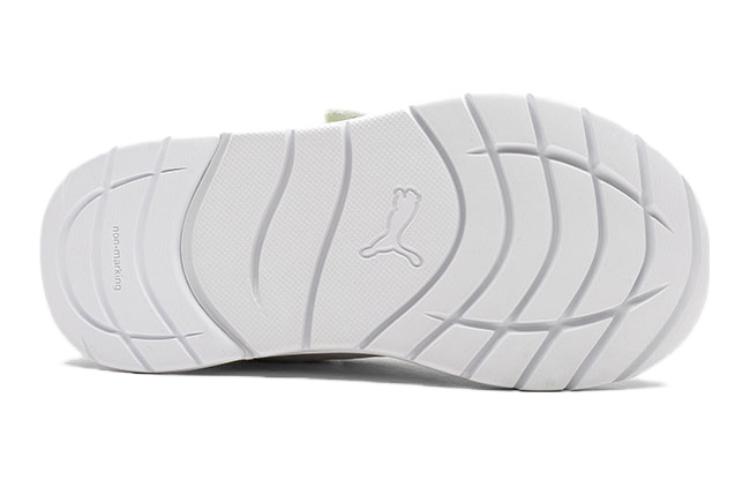 Детские кроссовки PUMA Evolve Mesh Run Mesh (зелено-серый) — фото 7
