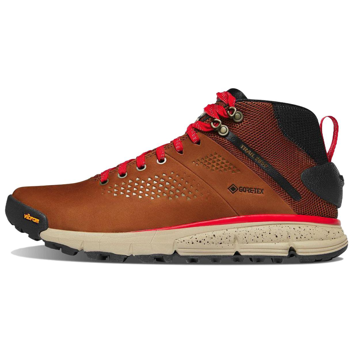 Danner Trail 2650 MID GTX Cushioning Slip Resistant Abrasion Resistant Low top Outdoor Shoes Men’s Brown Red
