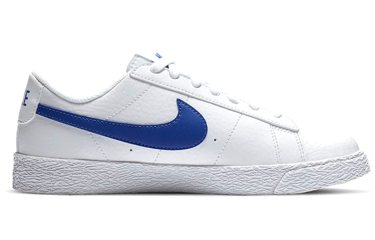 Кеды Nike Blazer GS (бело-синие) — Белыйсиний — фото 2