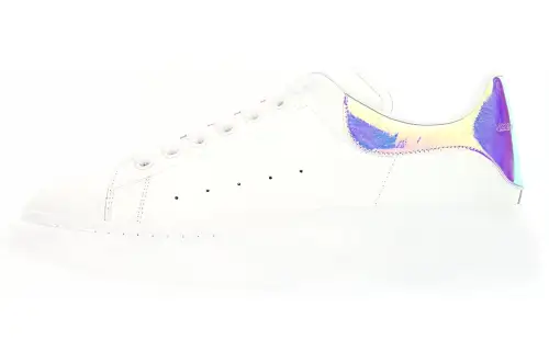 Alexander McQueen Oversized Iridescent White