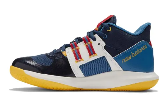 New Balance Coco CG1 Cushioning Mid top Kids' Training Shoes Blue White Red Kids'