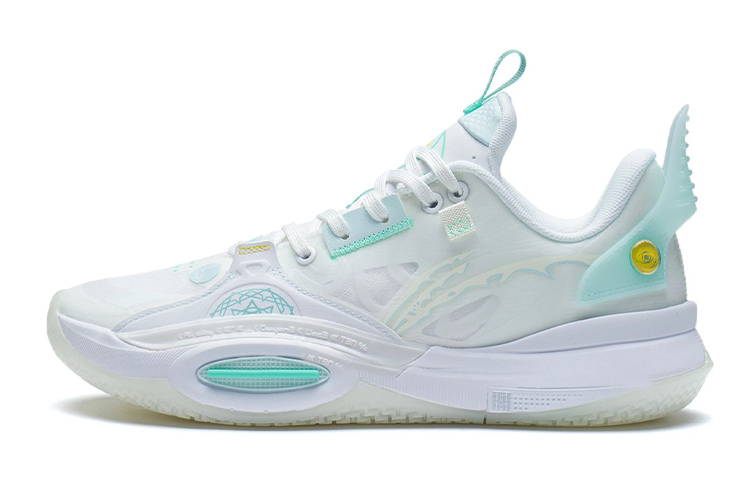 Li Ning, synthesized comfortable durable basketball white basketball uniform for men and women