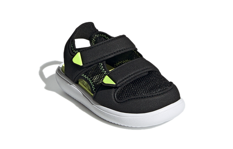 Детские сандалии adidas Water Sandal (черно-желтые) — фото 4