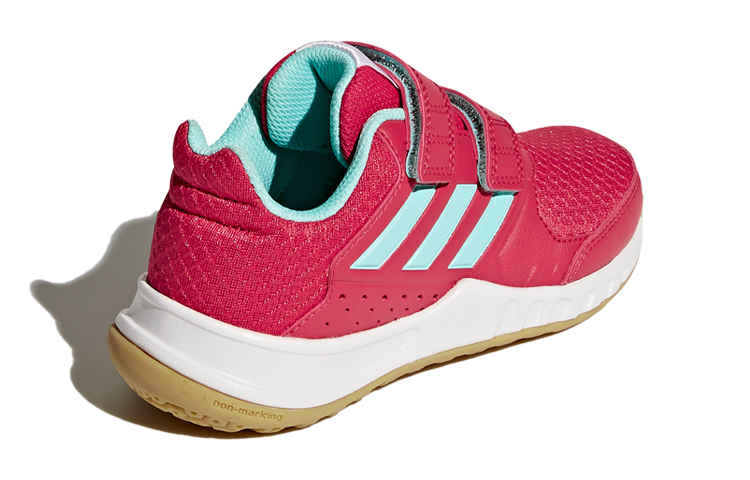Детские кроссовки adidas originals Fortagym Cf K (розовые) — фото 4