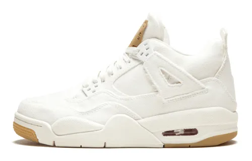Jordan 4 Retro Levi's White GS Levi's Tag