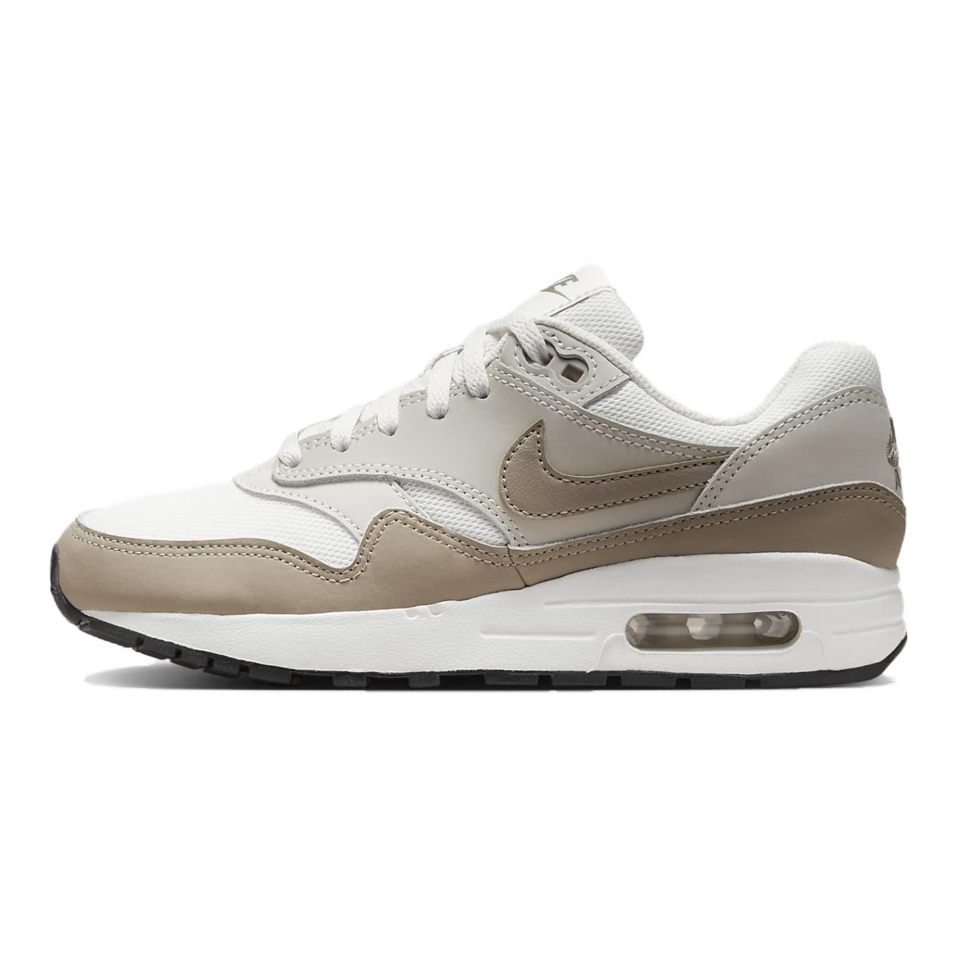 Унисекс кроссовки Nike Air Max 1 (бело-коричневые)