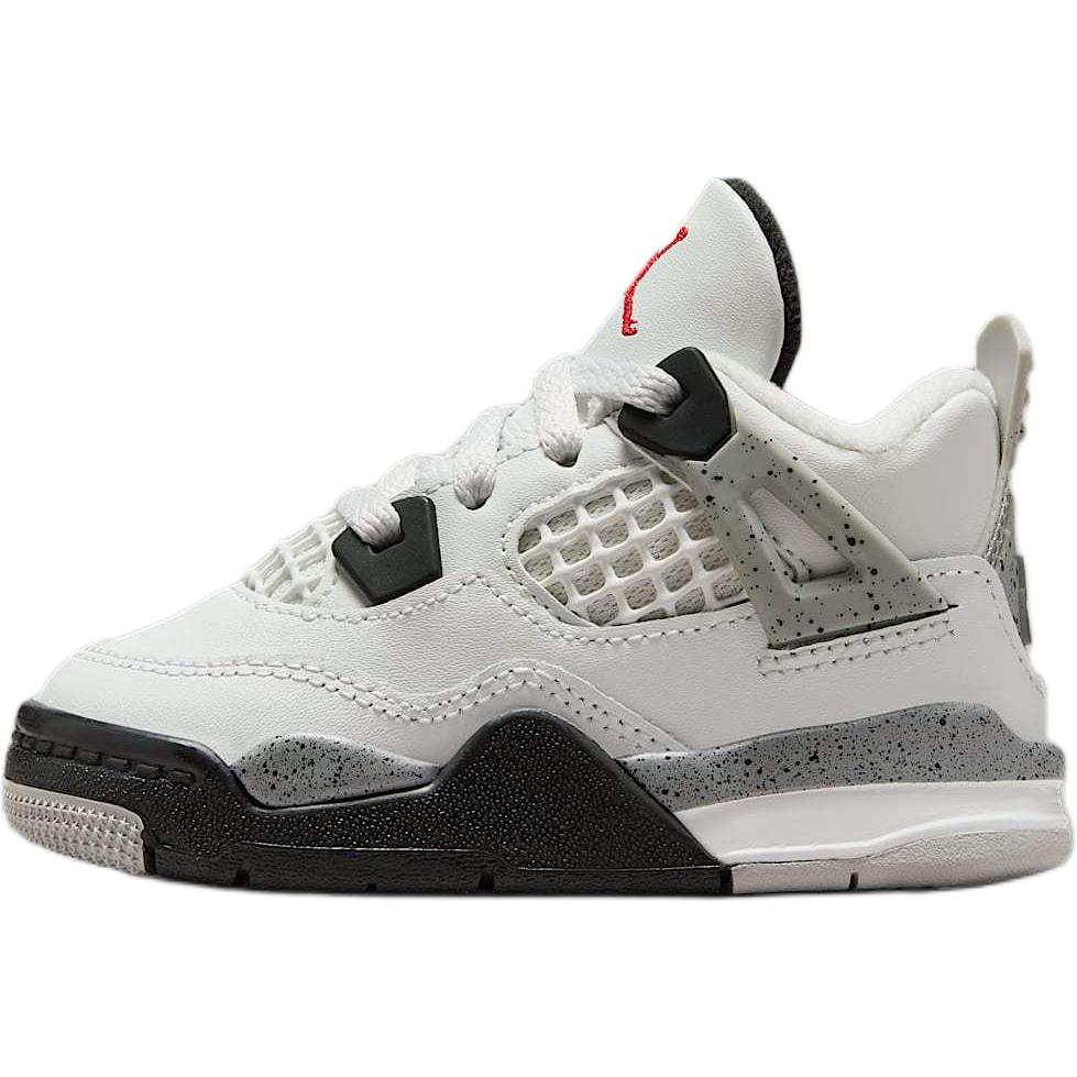 Детские кроссовки Jordan Jordan Air Jordan 4 Retro OG (бело-черные)