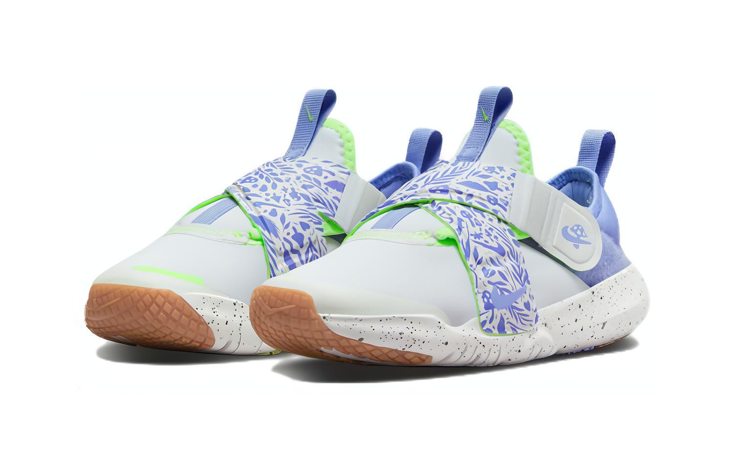 Детские кроссовки Nike (белый / фиолетовый) — фото 5