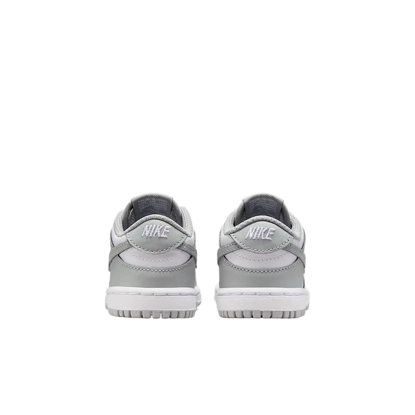 Детские кроссовки Nike Dunk Low (светло-серый) — фото 6
