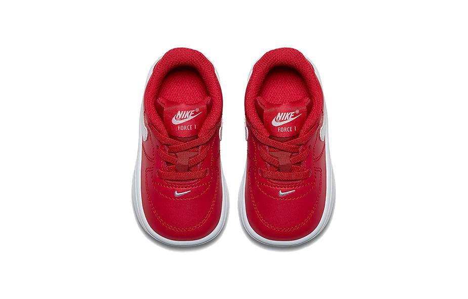 Кроссовки Nike Air Force 1 18 (красно-белые) — Красный / белый — фото 5