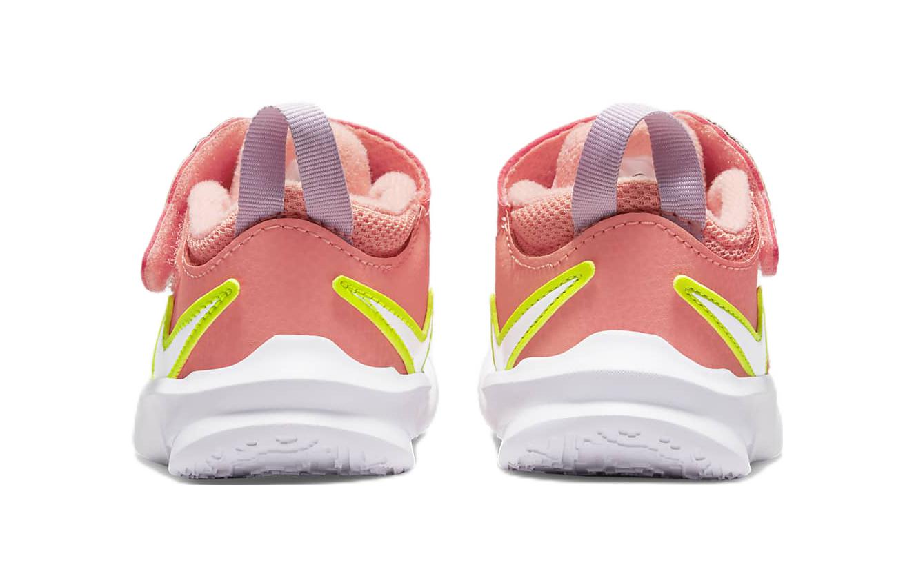 Кроссовки Nike Team Hustle D 10 Lil (бело-оранжевые) — фото 7