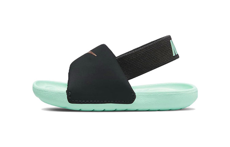 Кроссовки Nike Kawa (черно-зеленые)