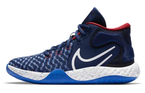 Nike KD Trey 5 VII Mid top Basketball Shoes Blue White Unisex