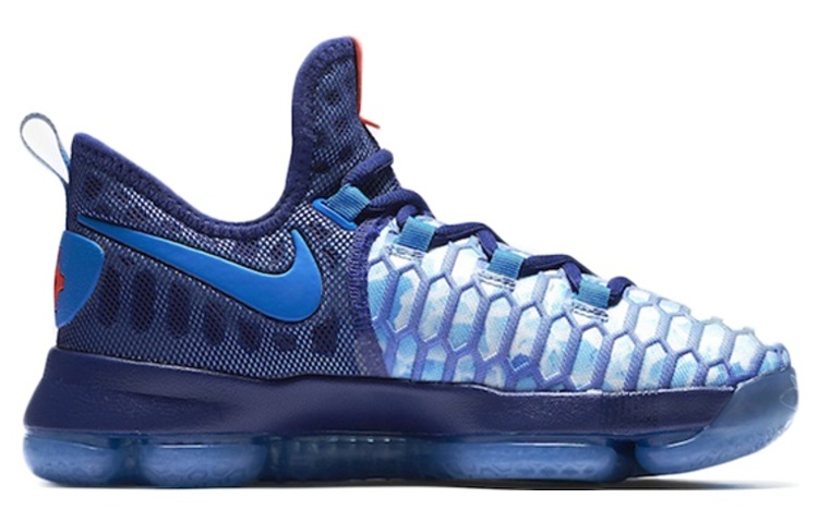 Кроссовки Nike KD 9 GS (черные) — фото 2