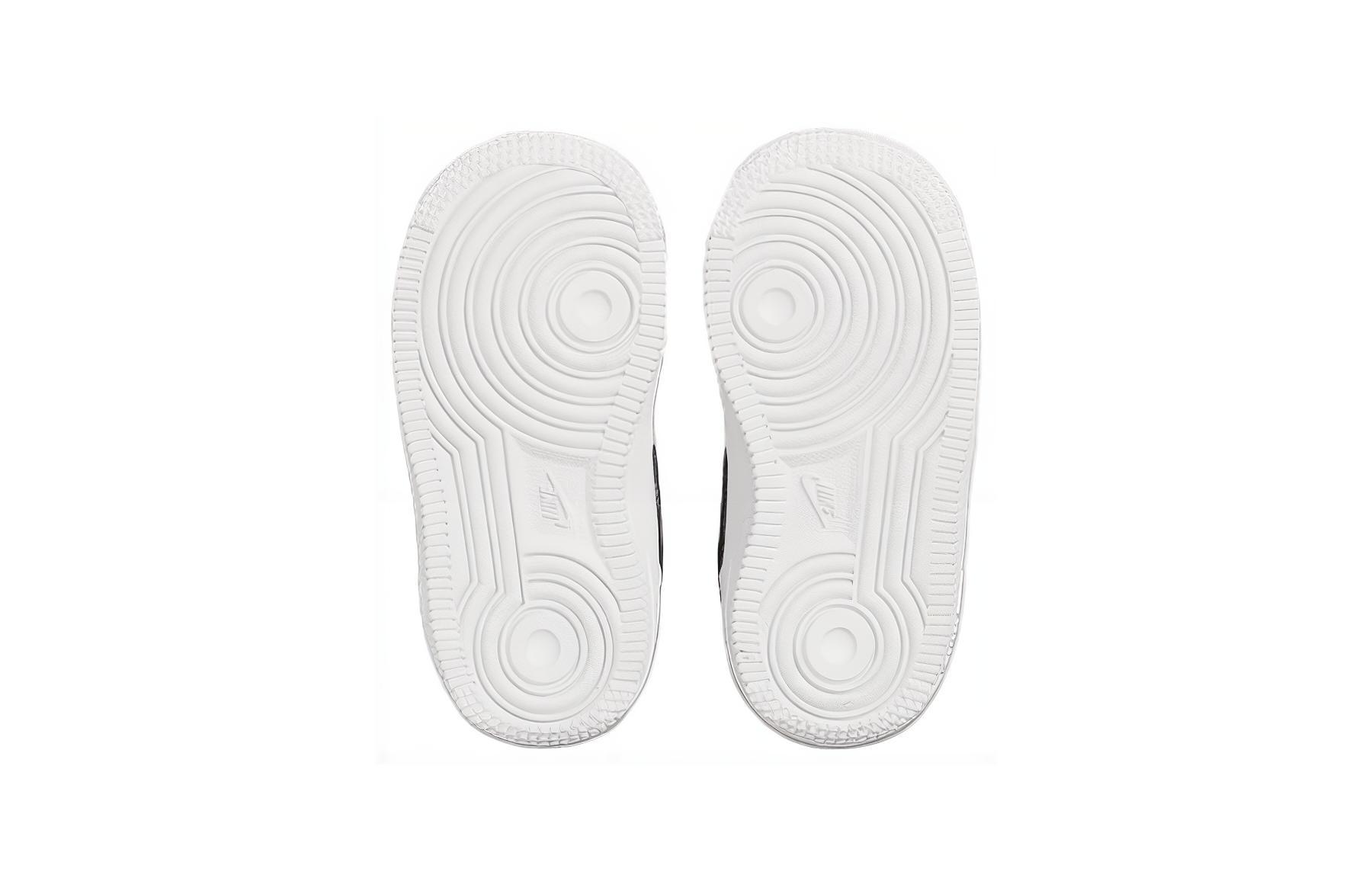 Мужские кеды Nike Air Force 1 LV8 (бело-черно-желтые) — Белый / чёрный / жёлтый — фото 8