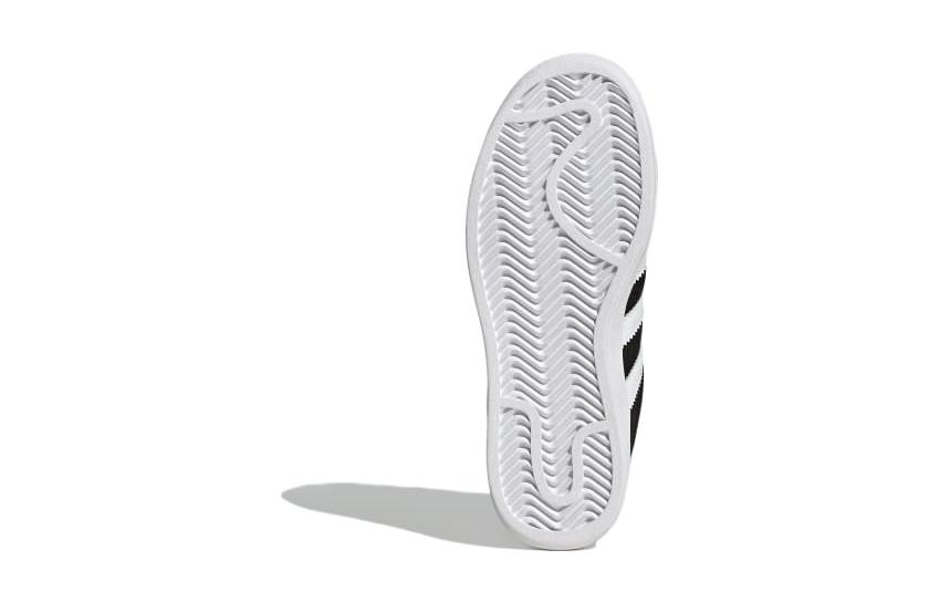 Детские кеды adidas originalsSUPERSTAR XLG (белые) — фото 7