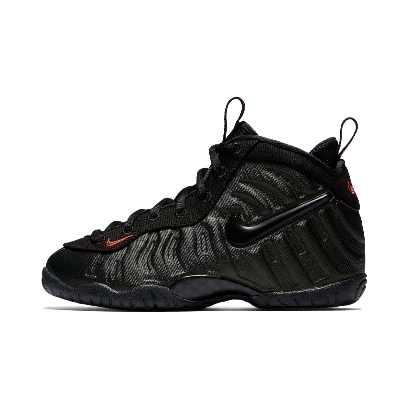 Детские кроссовки Nike Foamposite Pro (черные)