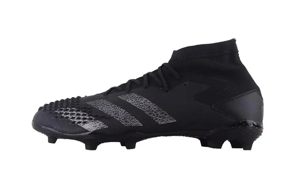 Adidas Mutator Slip Resistant Cushioning Mid top Kids' Soccer Shoes Black Kids'
