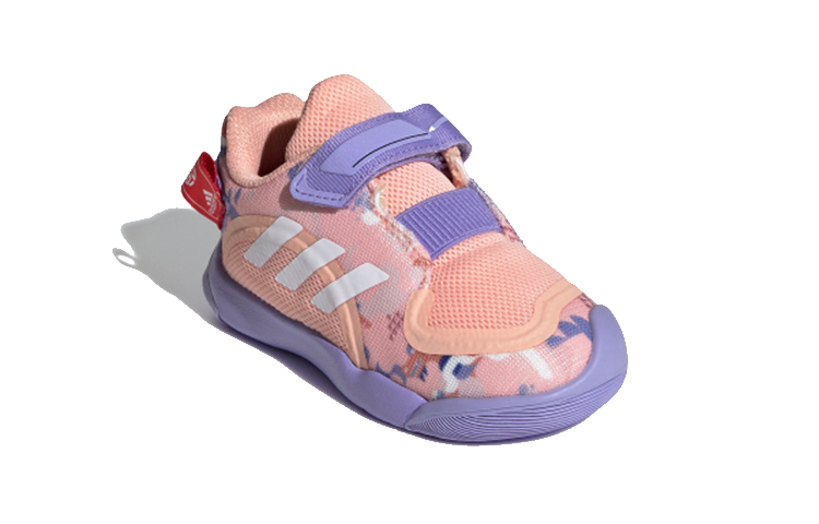 Детские кроссовки adidas Activeplay (розово-фиолетово-белые) — фото 4