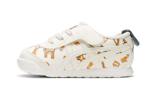 Onitsuka Tiger Onitsuka Tiger MEXICO 66 low-top sports and casual shoes white infant and toddler