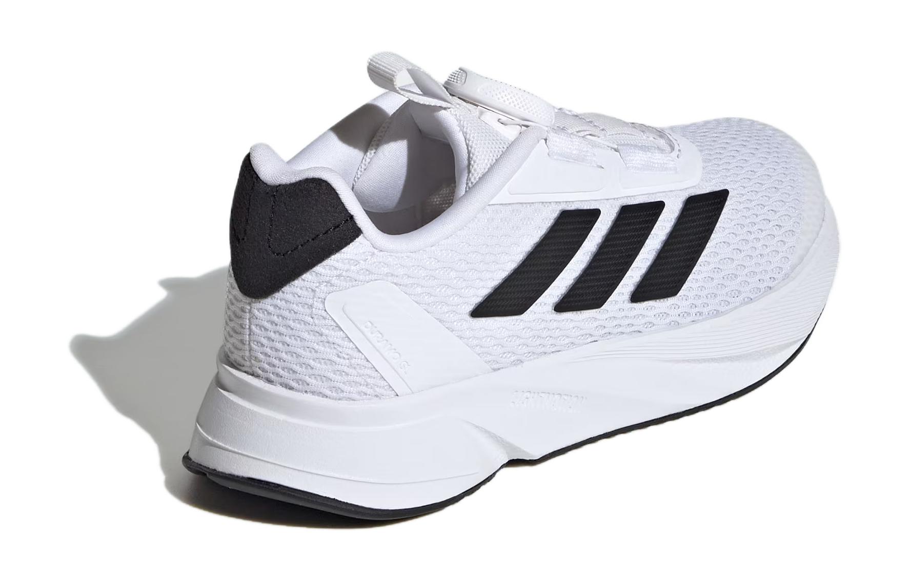 Детские кроссовки adidas Duramo Sl (бело-черные) — Белыйчёрный — фото 6