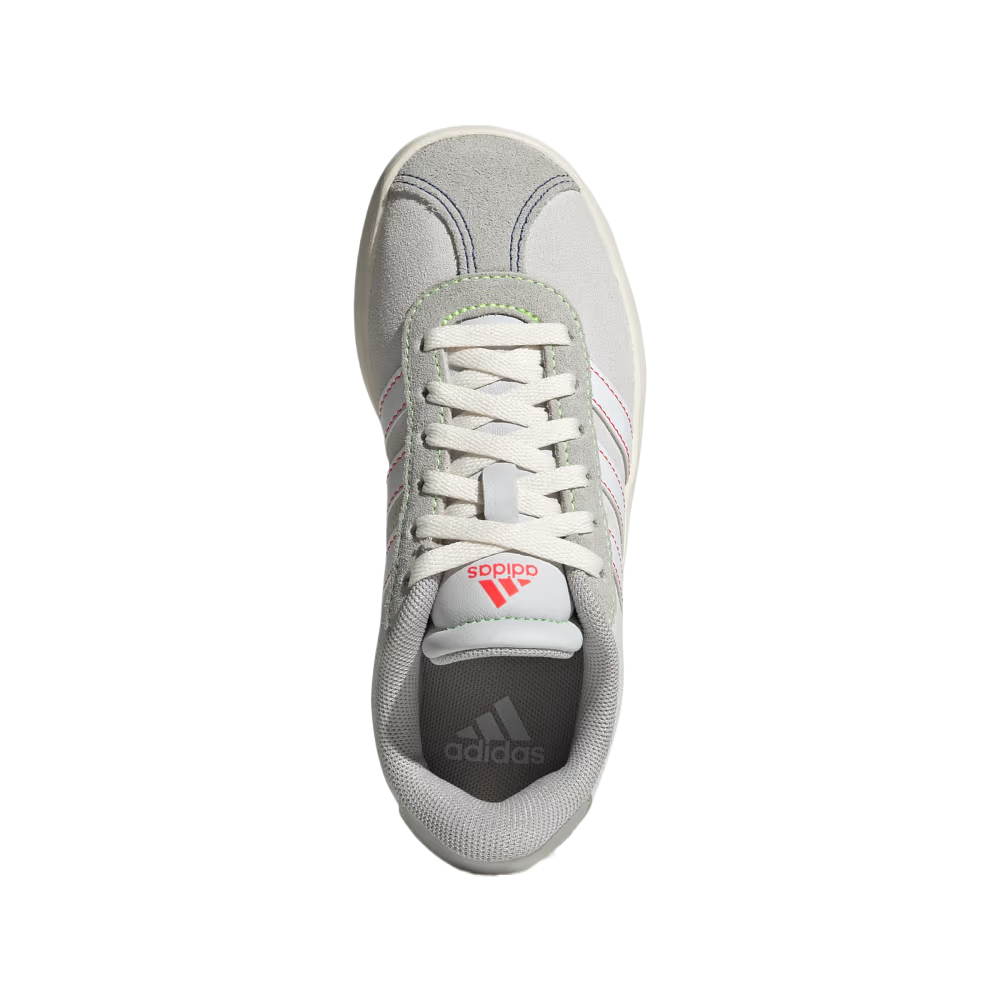 Детские кеды adidas VL COURT 3.0 (серо-мятные) — фото 3
