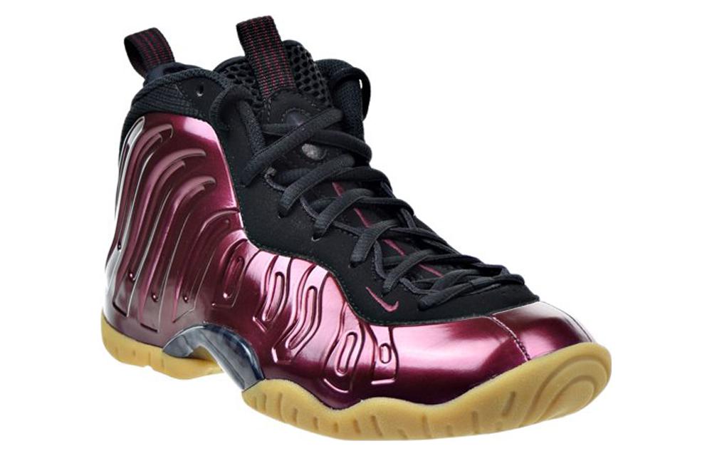 Кроссовки Nike Foamposite One Maroon (красные) — фото 2