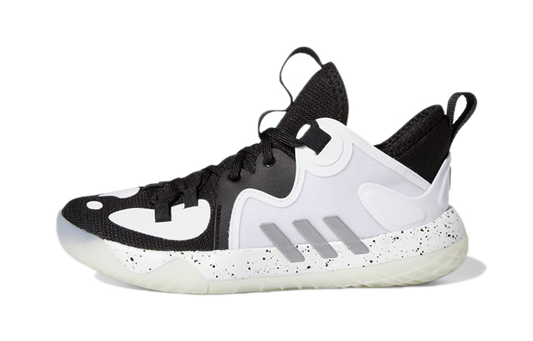 Кроссовки adidas Harden Stepback 2 (бело-черные)