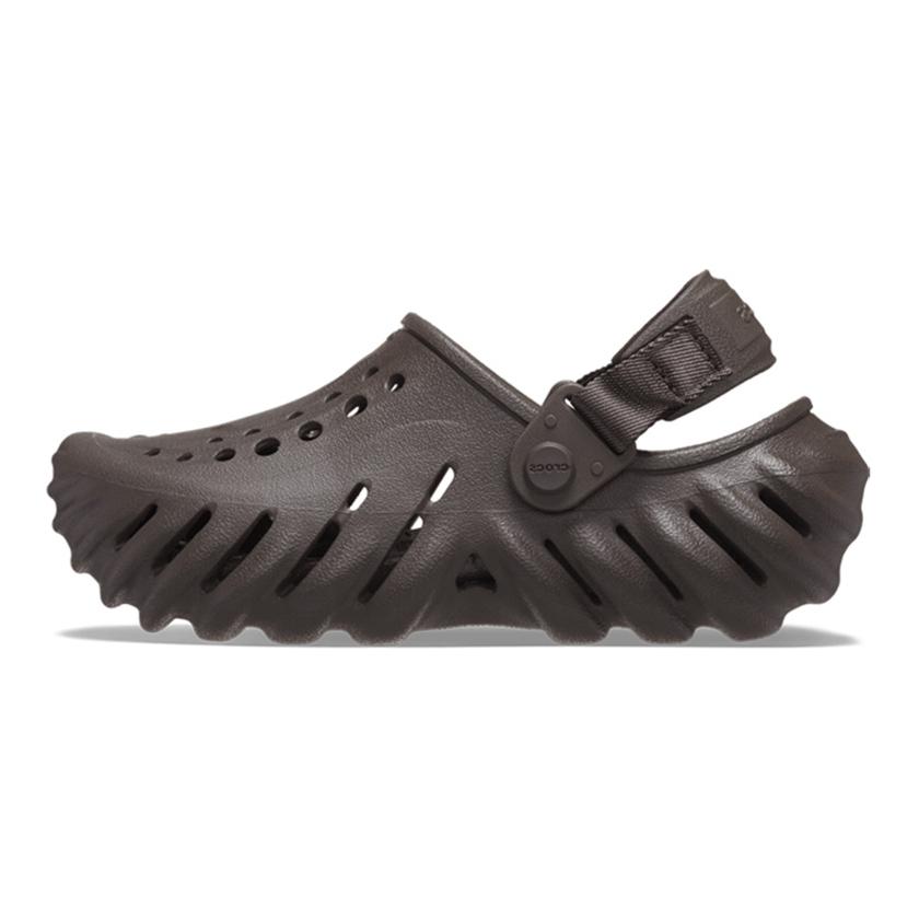 Детские сабо Crocs Echo Clog (коричневые)