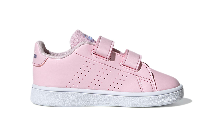 Детские кроссовки adidas neo ADVANTAGE (розовый/белый/синий) — Розовый / белый / синий — фото 2