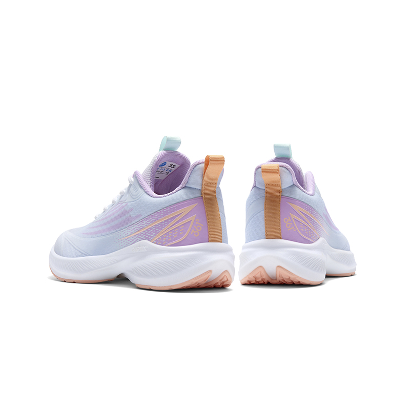 Кроссовки 361° Kids Flash 3.0 (бело-сине-фиолетовые) — фото 13