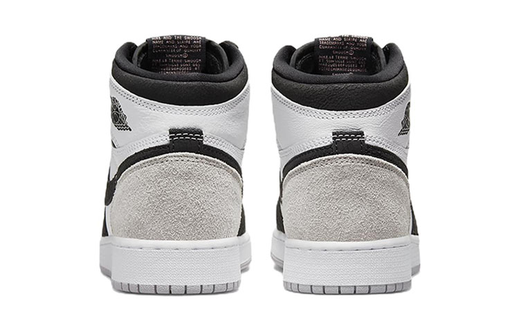 Кроссовки Jordan JordanAir Jordan 1 Retro High OG "Stage Haze" GS (черный / белый) — Чёрный / белый — фото 7