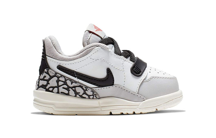 Детские кроссовки Jordan Legacy 312 Low (черный / белый / серый) — Чёрный / белый / серый — фото 3