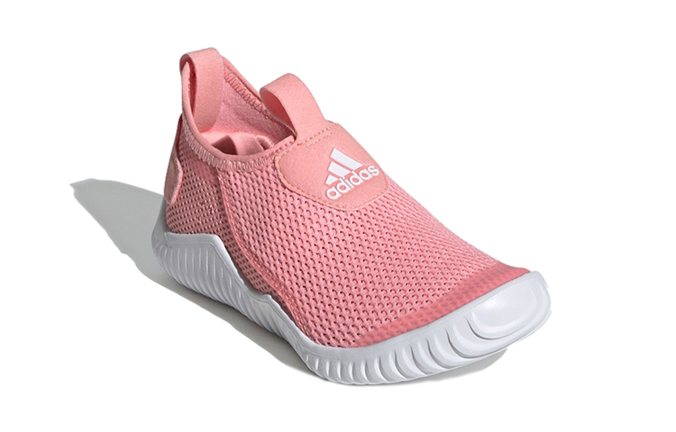 Детские кроссовки adidas Rapidazen S Rdy C (розово-белые) — фото 5