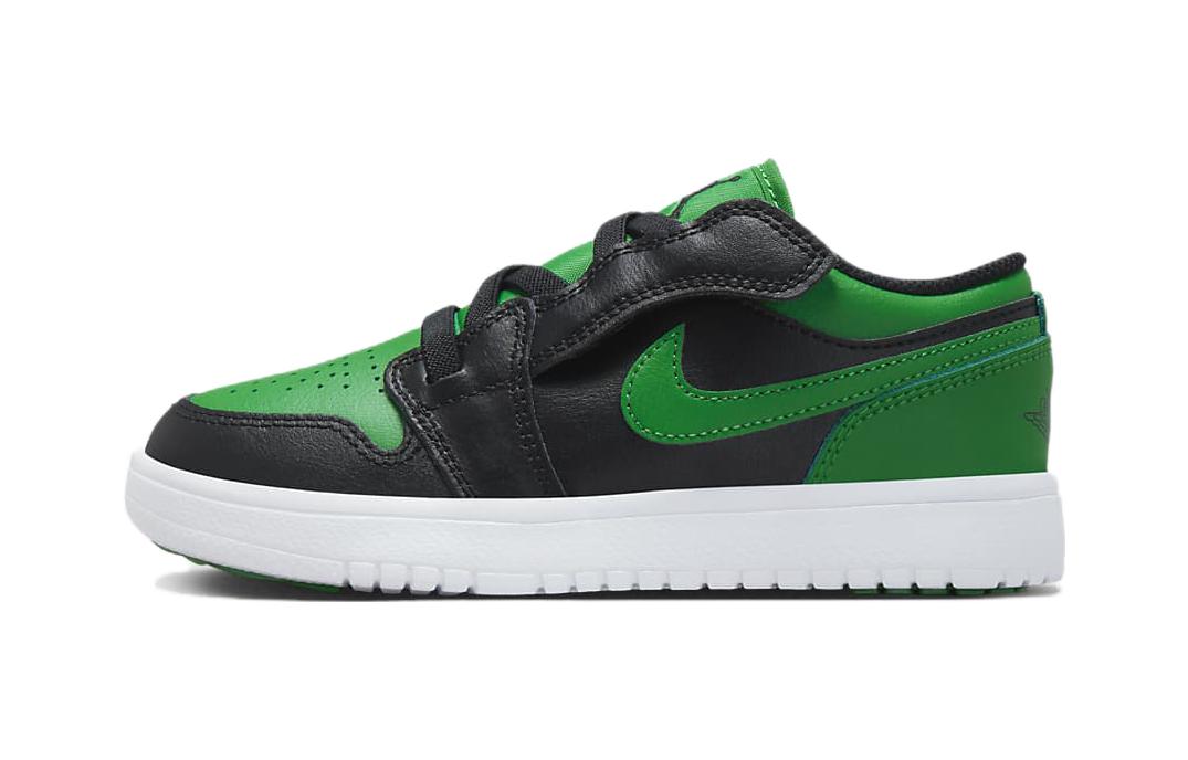Детские кроссовки Jordan Jordan Air Jordan 1 Low Alt PS (черныйзеленый)