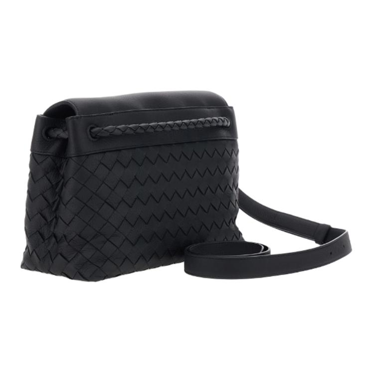 Унисекс сумка Bottega Veneta Andiamo (черная) — фото 3