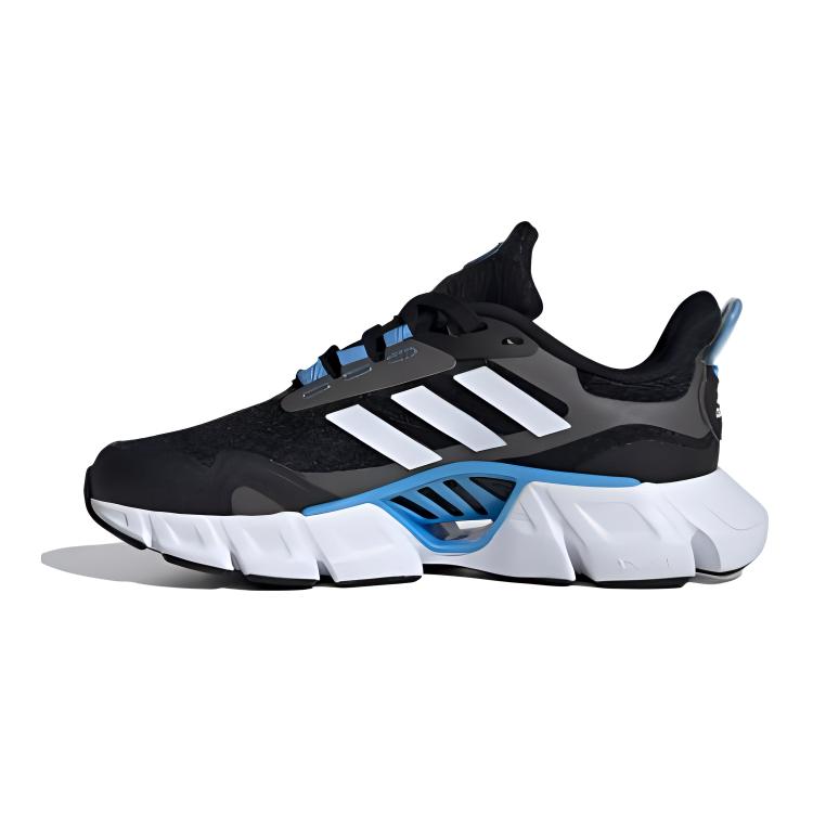 Детские кроссовки adidas Climacool (бело-черно-синие)