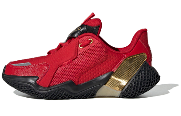 Подростковые кроссовки adidas adidas 4UTURE RNR J (красно-черные)