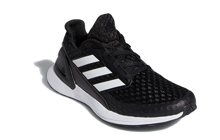 Детские кроссовки adidas Rapidarun J (черно-белые) — фото 4