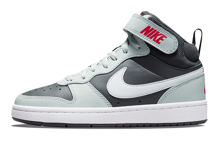 Nike Court Borough Mid 2 'Medium Ash Light Silver' GS