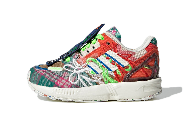 Детские кроссовки adidas originals ZX 8000 (разноцветные)