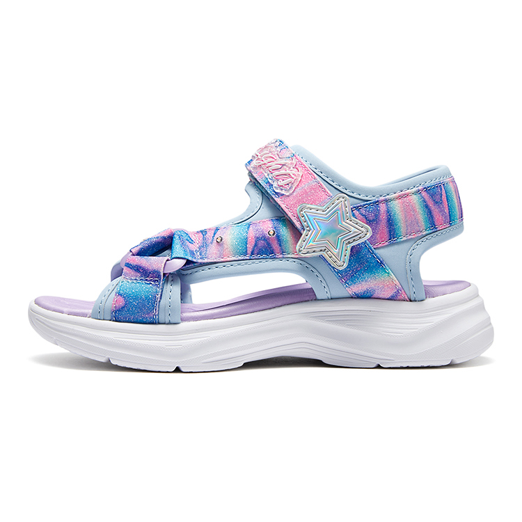 Сандалии Skechers (фиолетово-сине-розовые)
