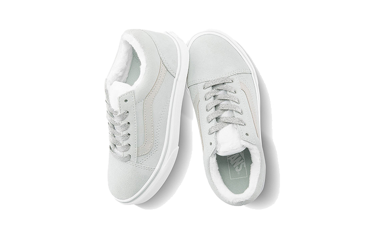 Кеды Vans Old Skool (голубые) — фото 5