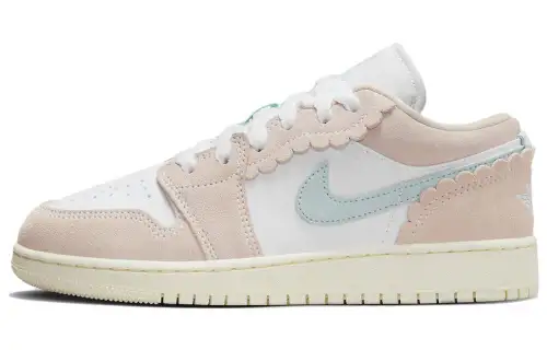 Jordan 1 Low SE Scalloped Edge Guava Ice GS
