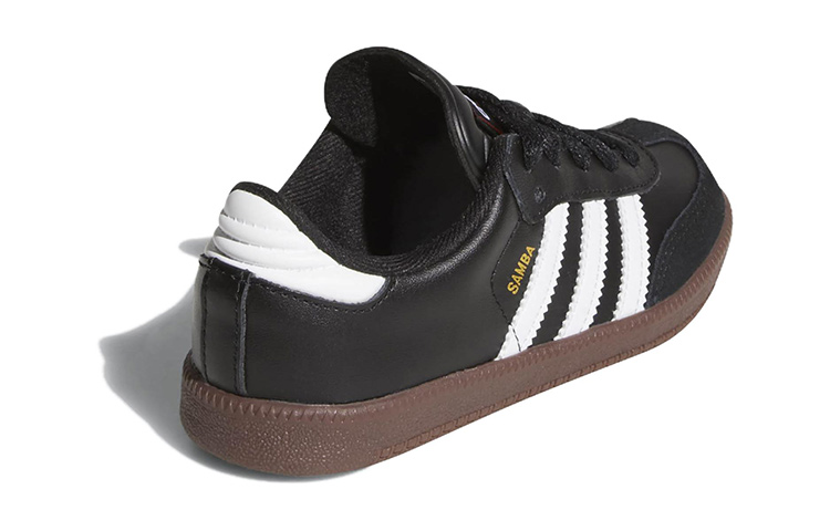 Кеды adidas Samba Classic K (черно-белые) — фото 6